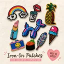 Iron-On Badges (Icons)